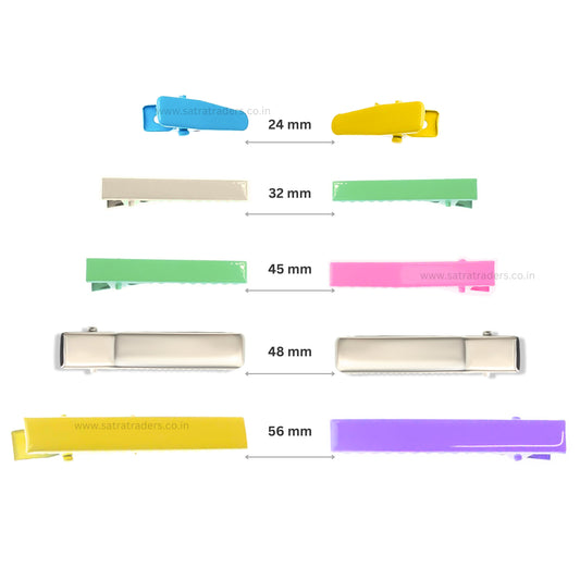 Colour Hair Pin Hair Accessories | 12pcs | Multicolor (2 pcs each color) | HA08