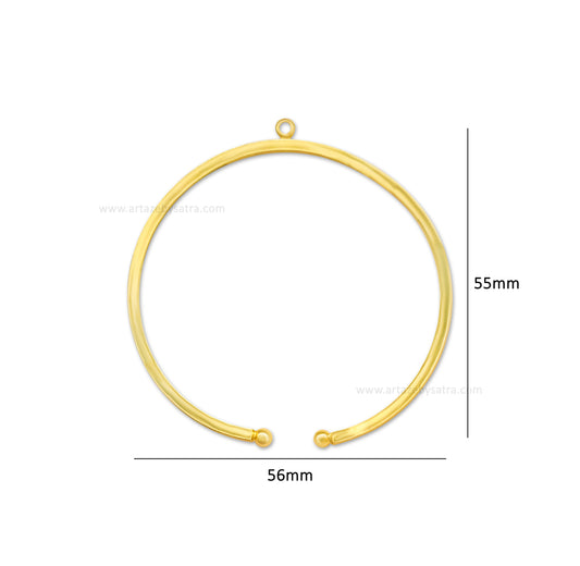 Brass Kada (High Quality) | Qty : 1pc | K120