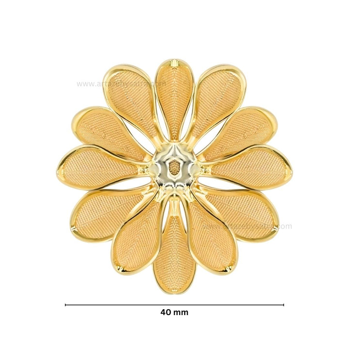 Metal Art Flower| Size : 40mm | 20pcs | MA200