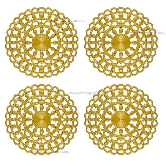 Round Metal Art Base | Size : 47mm | Qty : 100g | MA103