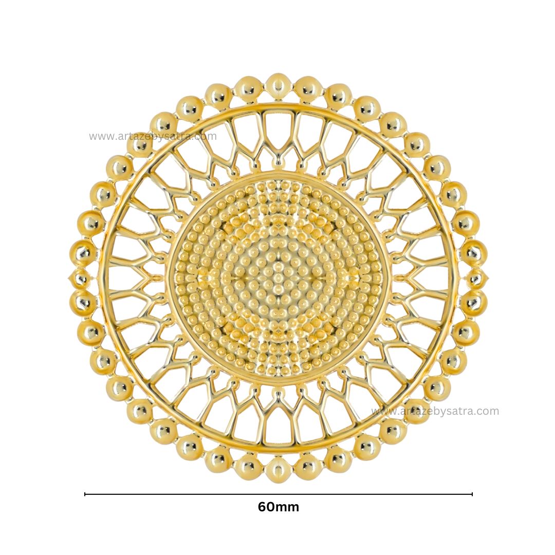 Metal Art Base | Size : 60mm | Qty : 100g | MA108