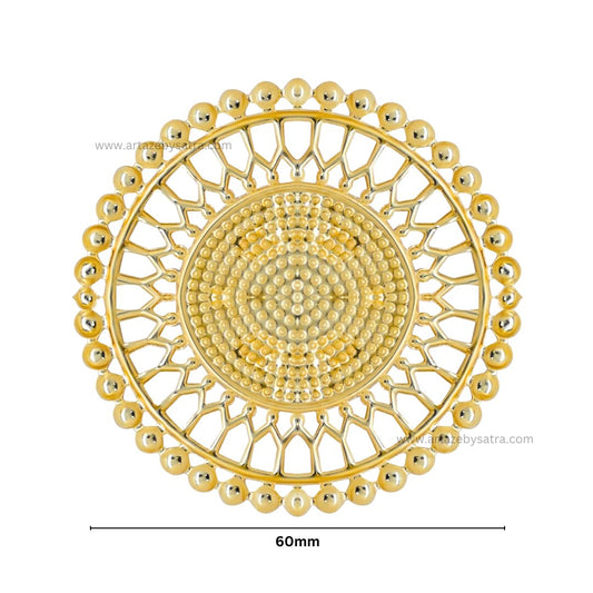 Metal Art Base | Size : 60mm | Qty : 100g | MA108