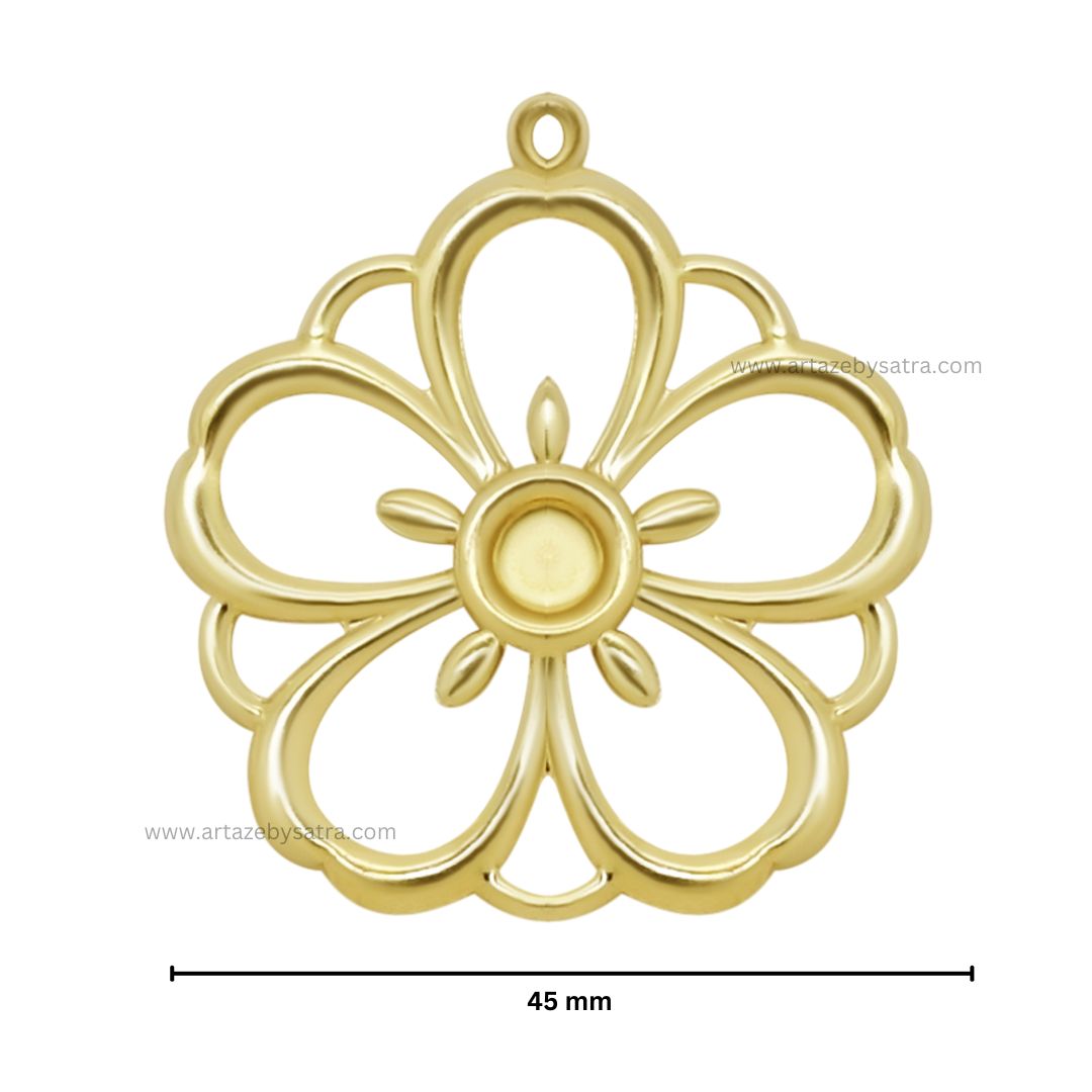 1 Naka Metal Art Base | Size : 45mm | Qty : 100g | F-9-24 | MA115