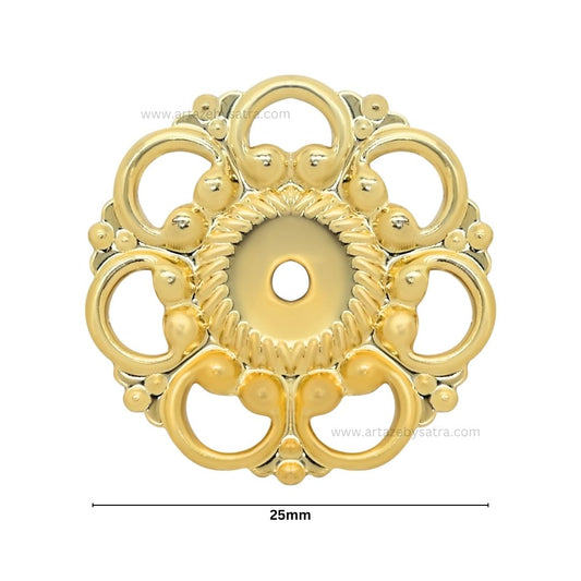 Metal Art Base | Size : 25mm | Qty : 100g | MA138