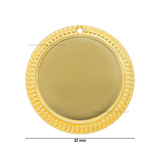 Metal Art Base | Size : 32mm | Qty : 100g | MA158