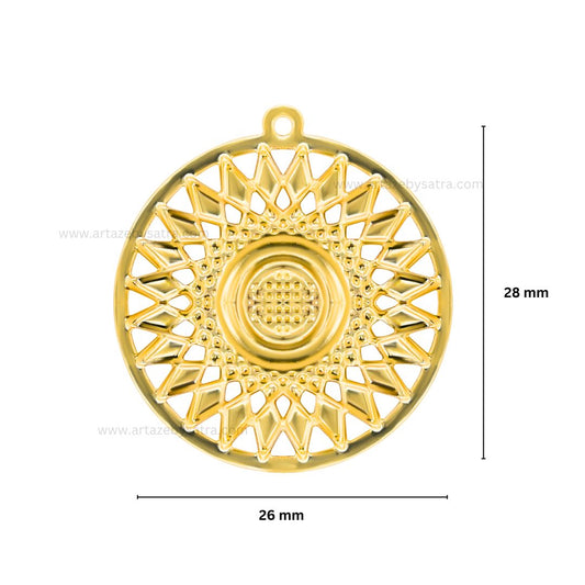 1 Naka Metal Art Base | Size : 28mm | Qty : 100g | MA164