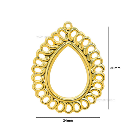 Metal Art Base | Size : 30mm | Qty : 100g | MA172