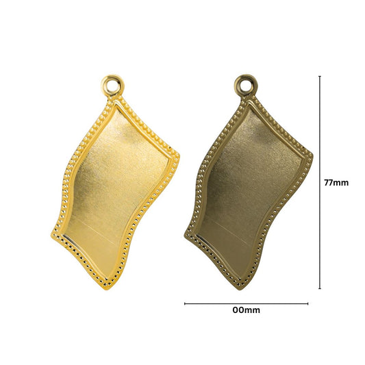 1 Naka Metal Art Base | Size : 77mm | Qty : 100g | MA175