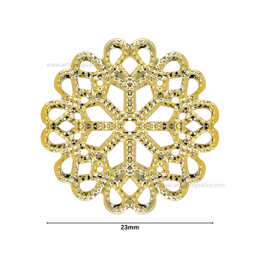 Metal Art Base | Size : 23mm | Qty : 100g | MA177