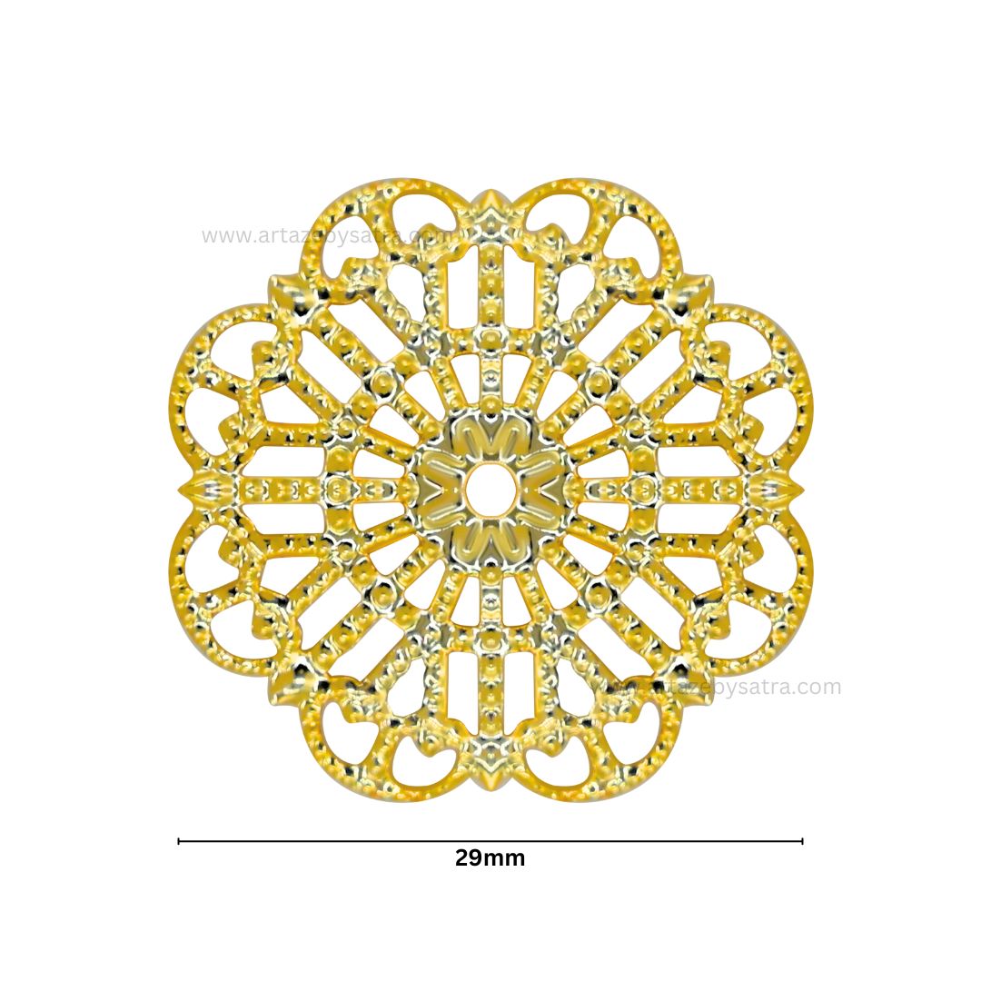 Metal Art Base | Size : 29mm | Qty : 100g | MA178