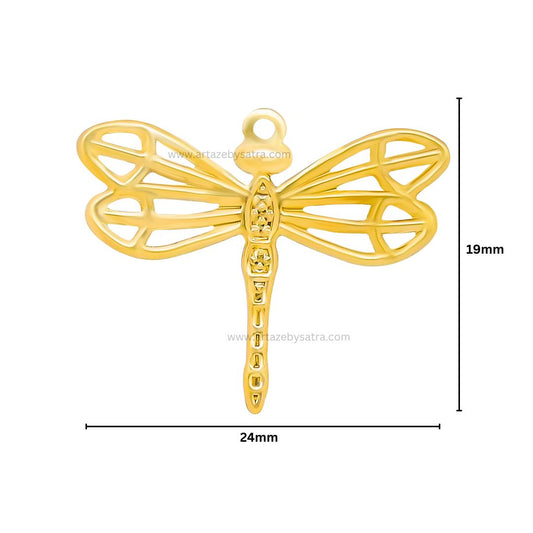 Butterfly Metal Art | Size : 19mm | 100pcs | F-6-2 | MA17