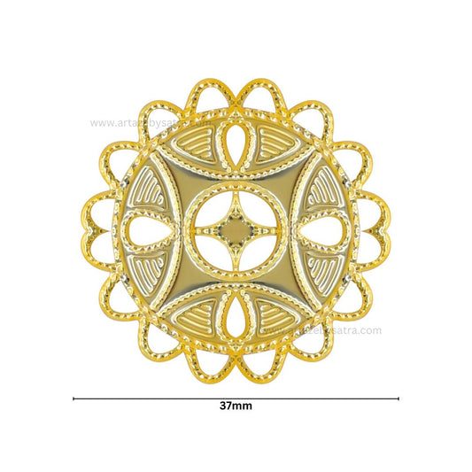 Metal Art Base | Size : 37mm | Qty : 100g | MA181