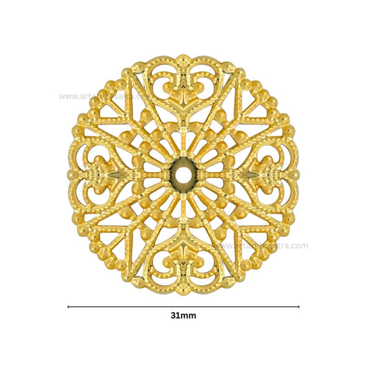 Metal Art Base | Size : 31mm | Qty : 100g | MA182