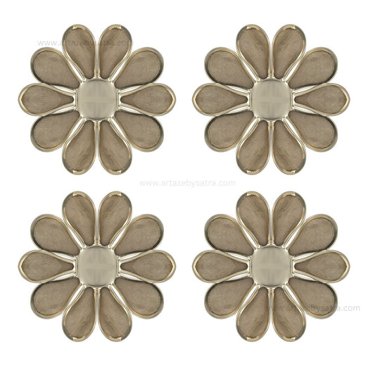 Metal Art Flower | Size : 55mm | Qty : 20pcs | MA187