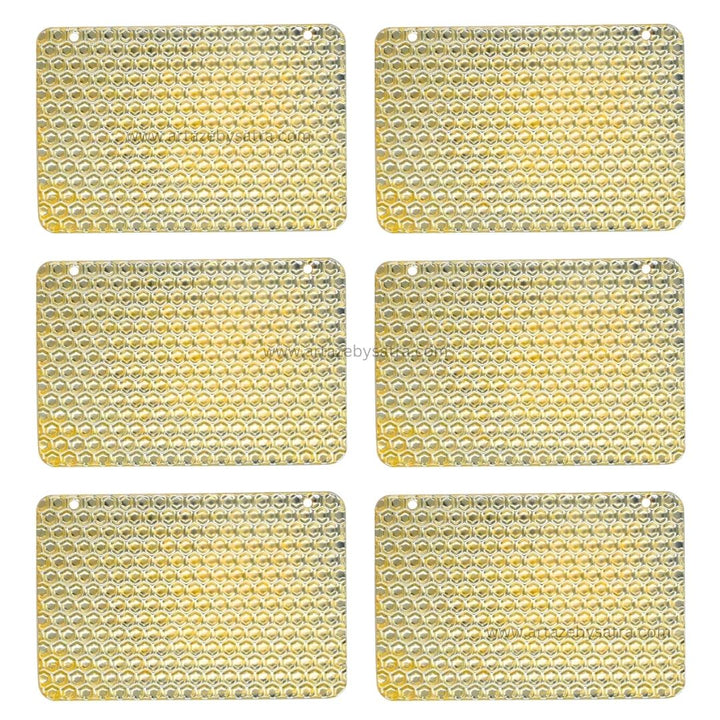 2 Hole Metal Art Base | Size : 40mm | 20pcs | MA188