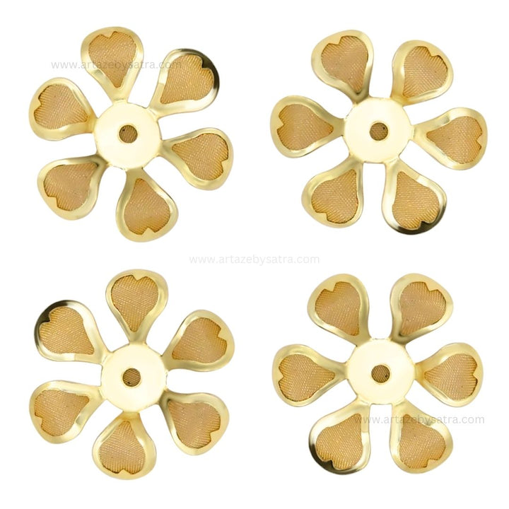 Metal Art Flower | Size : 30mm | 50pcs | MA201