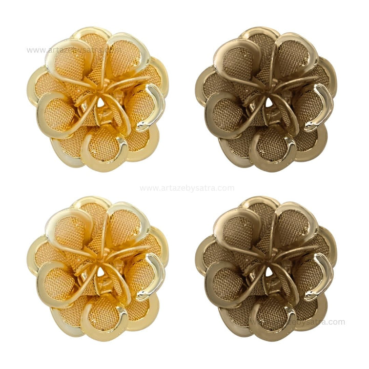 Metal Art Flower | Size : 21mm | 10pcs | MA205