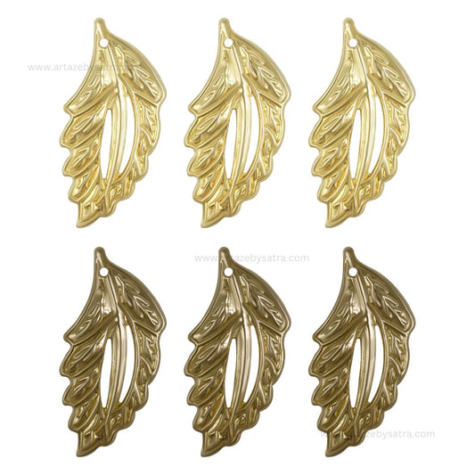 Leaf Metal Art Base | Size : 28mm | Qty : 100pcs | MA223