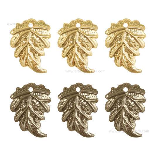 Leaf Metal Art Base | Size : 19mm | Qty : 100pcs | F-2-2 | MA232