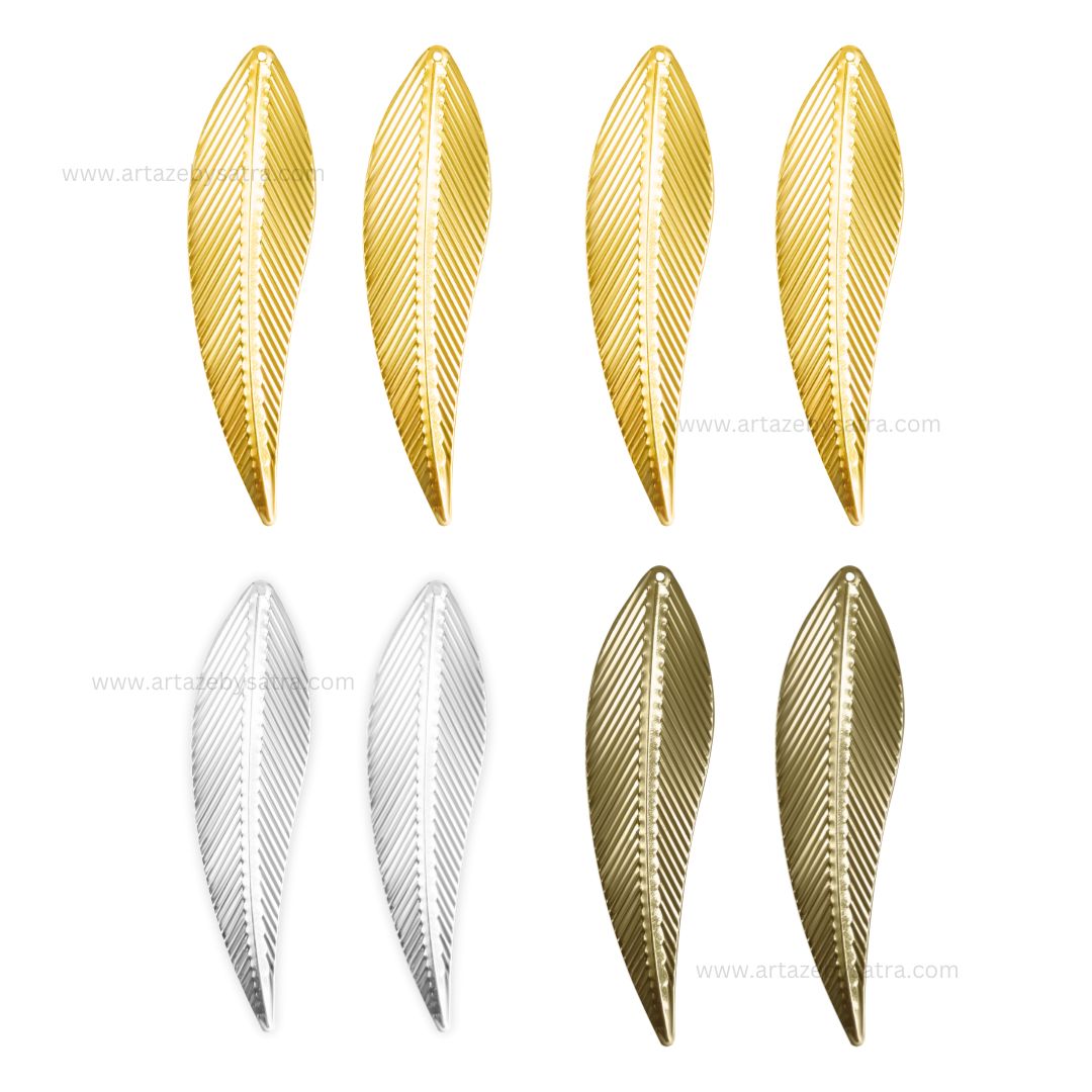 【なっお】①Fourleaf Base Leaf Metal Art Base | MA234 – Satra Fashion Jewellery