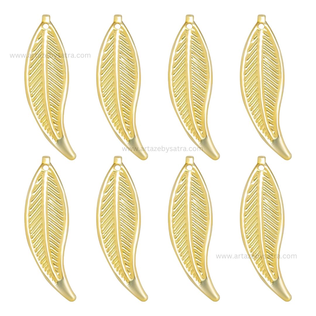 Leaf Metal Art Base | Size : 38mm | Qty : 100pcs | F-2-28 | MA243