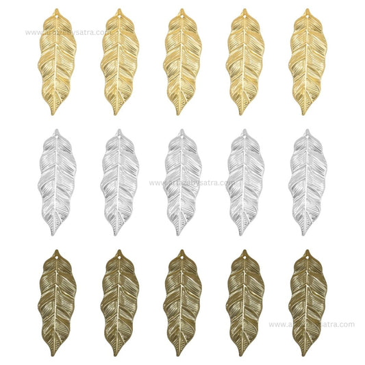 1 Naka Leaf Metal Art Base | Size : 38mm | Qty : 50pcs | F-2-27 | MA278