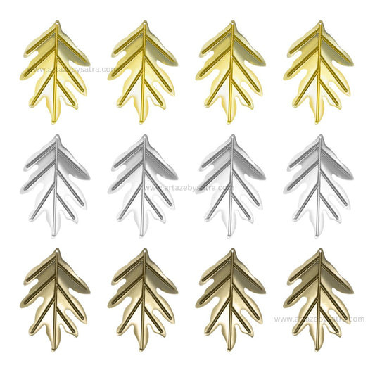 Metal Art leaf | Size : 62mm,82mm | Qty : 20pcs | F-4-34 | MA295