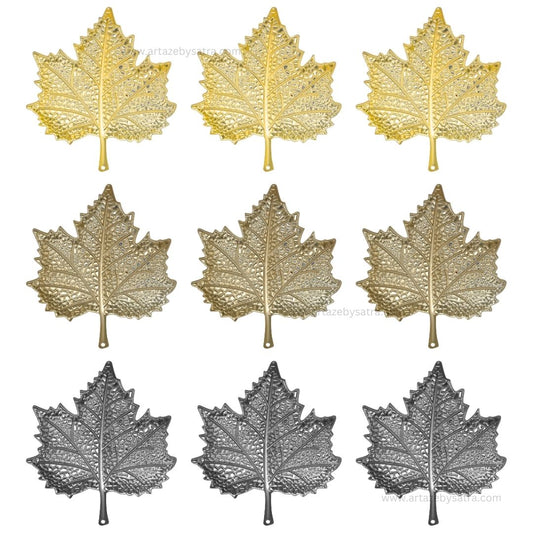 Metal art leaf | Size : 4inch | Qty : 100g | MA311