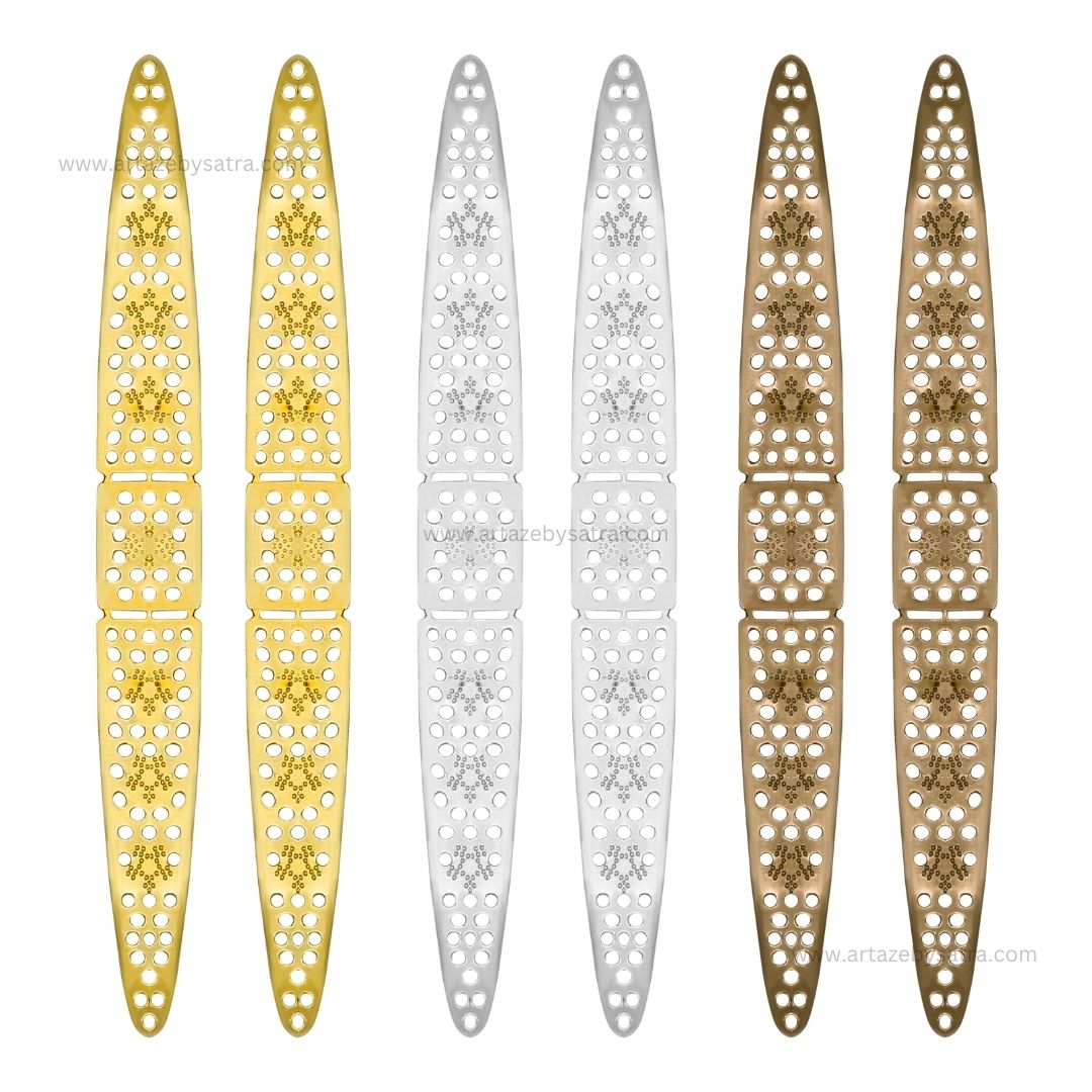 Metal Art Leaf | Size : 99mm | Qty : 20pcs | F-5-9 | MA321