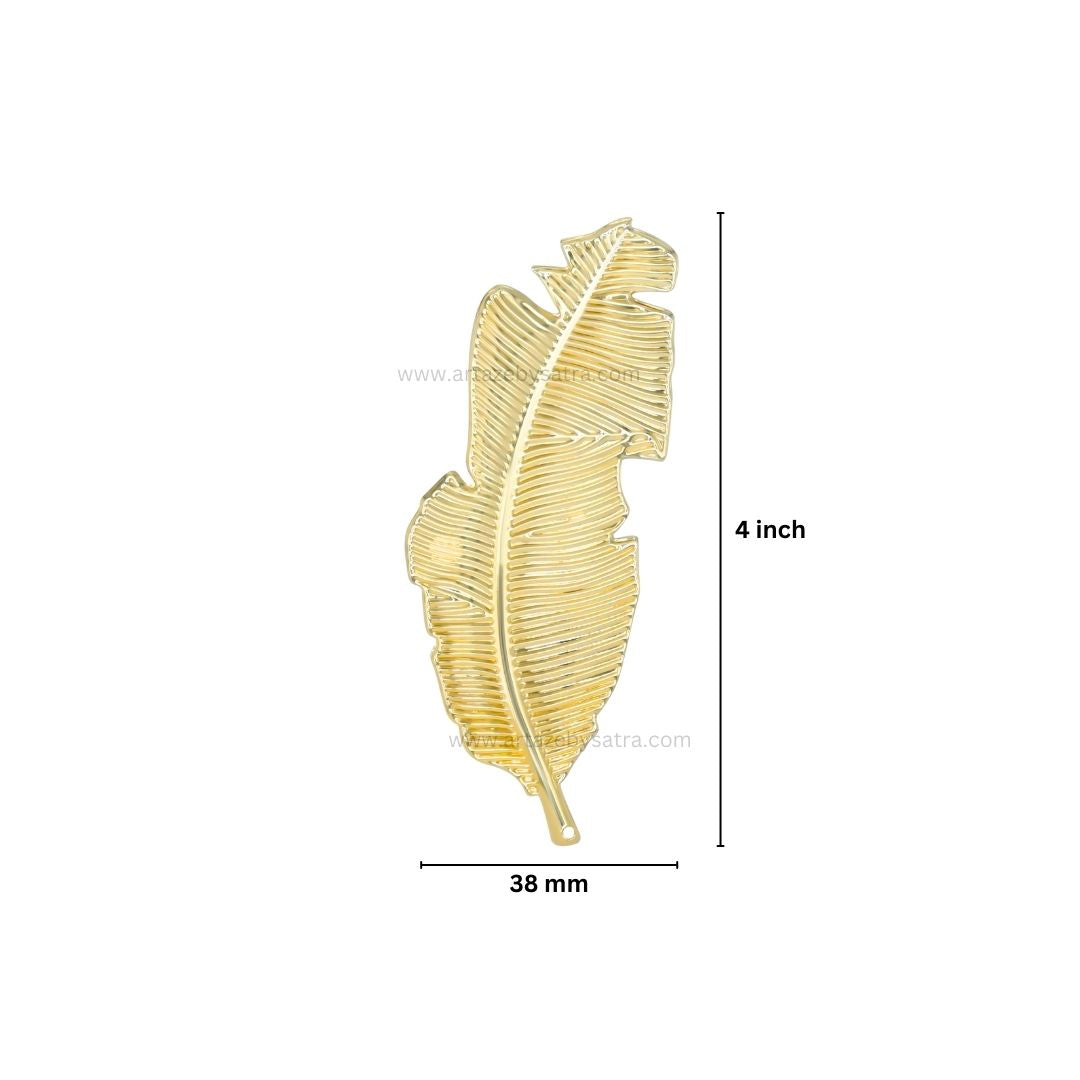 Metal Art Leaf | Size : 4inch | Qty : 100g | MA322