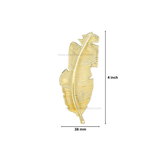 Metal Art Leaf | Size : 4inch | Qty : 100g | MA322