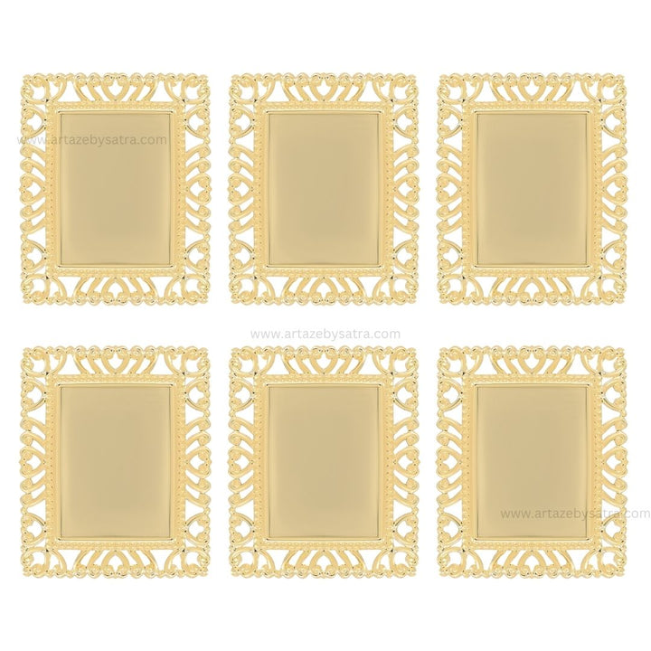 Square Metal Art Base Size : 60mm | 100g | MA33