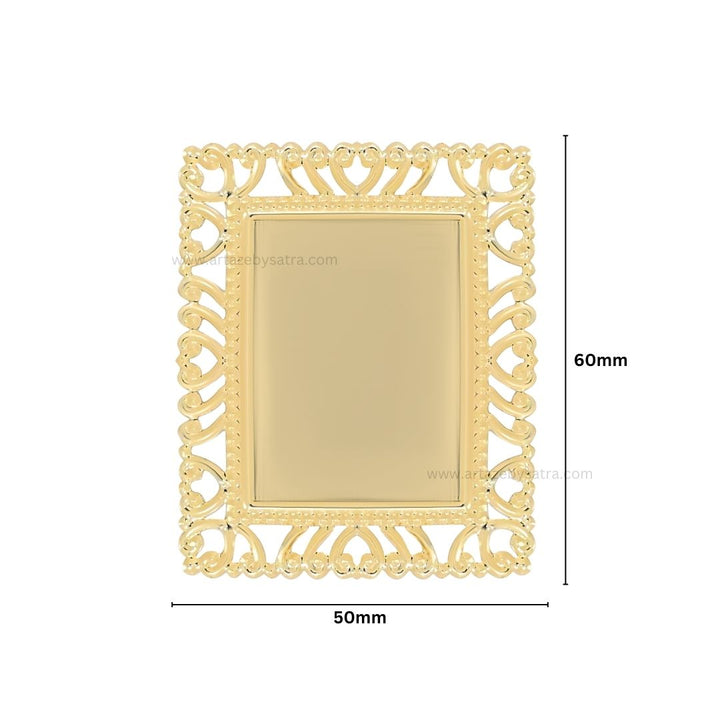 Square Metal Art Base Size : 60mm | 100g | MA33