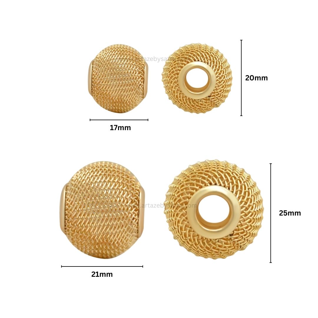 Metal Round Shape | Size : 20mm | Qty : 20pcs | MA354