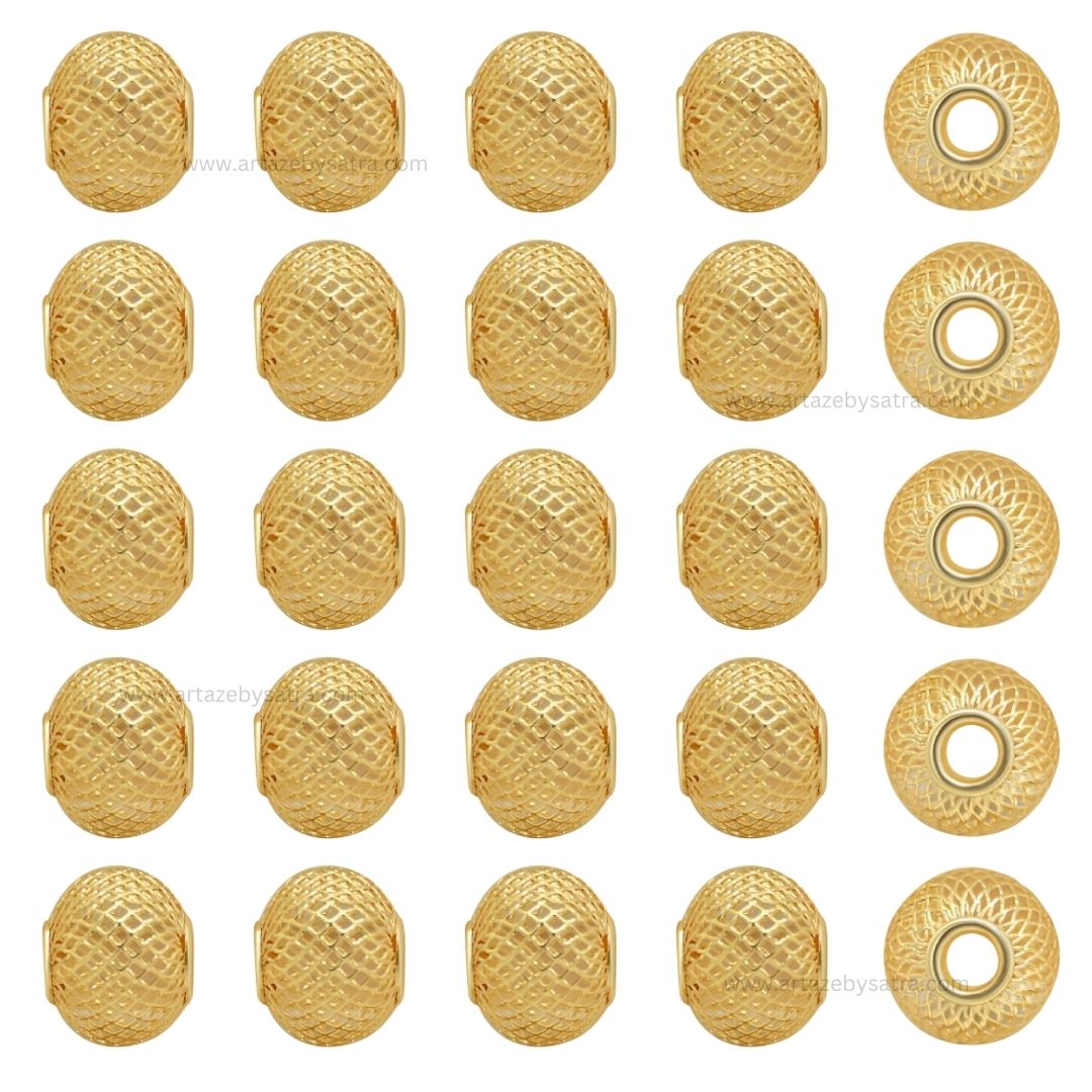 Metal Round Shape | Size : 20mm | Qty : 20pcs | MA355