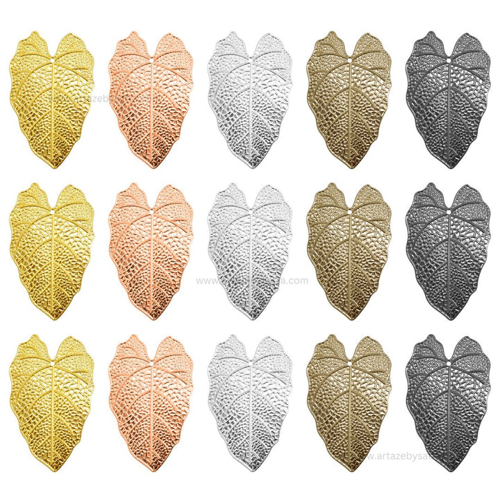 Leaf Metal Art | Size : 3.5,4.5inch | Qty : 100gm | MA359