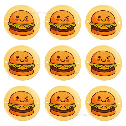 Shiny Finish Rakhi Connectors | Size : 28mm | Qty : 20pcs | MA380