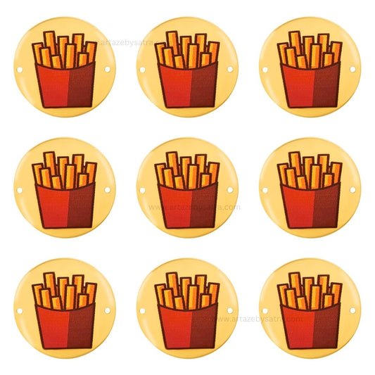 Shiny Finish Rakhi Connectors | Size : 28mm | Qty : 20pcs | MA382