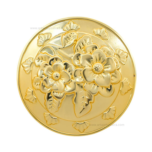 Round Metal Art Base | Size : 99mm | Qty : 5pcs | MA56