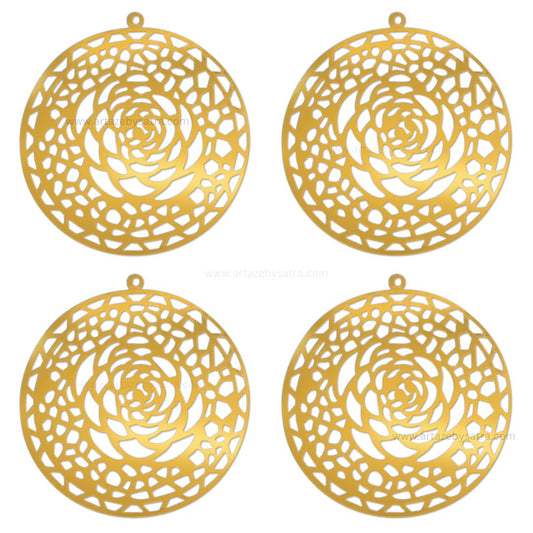 Round Metal Art Base | Size : 59mm | Qty : 100g | MA73