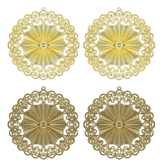 Round Metal Art Base | Size : 65mm | Qty : 100g | MA80