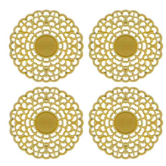 Round Metal Art Base | Size : 75mm | Qty : 100g | MA83