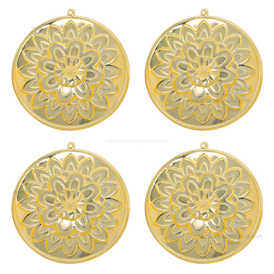 1 Naka Round Metal Art Base | Size : 85mm | Qty : 100g | MA89