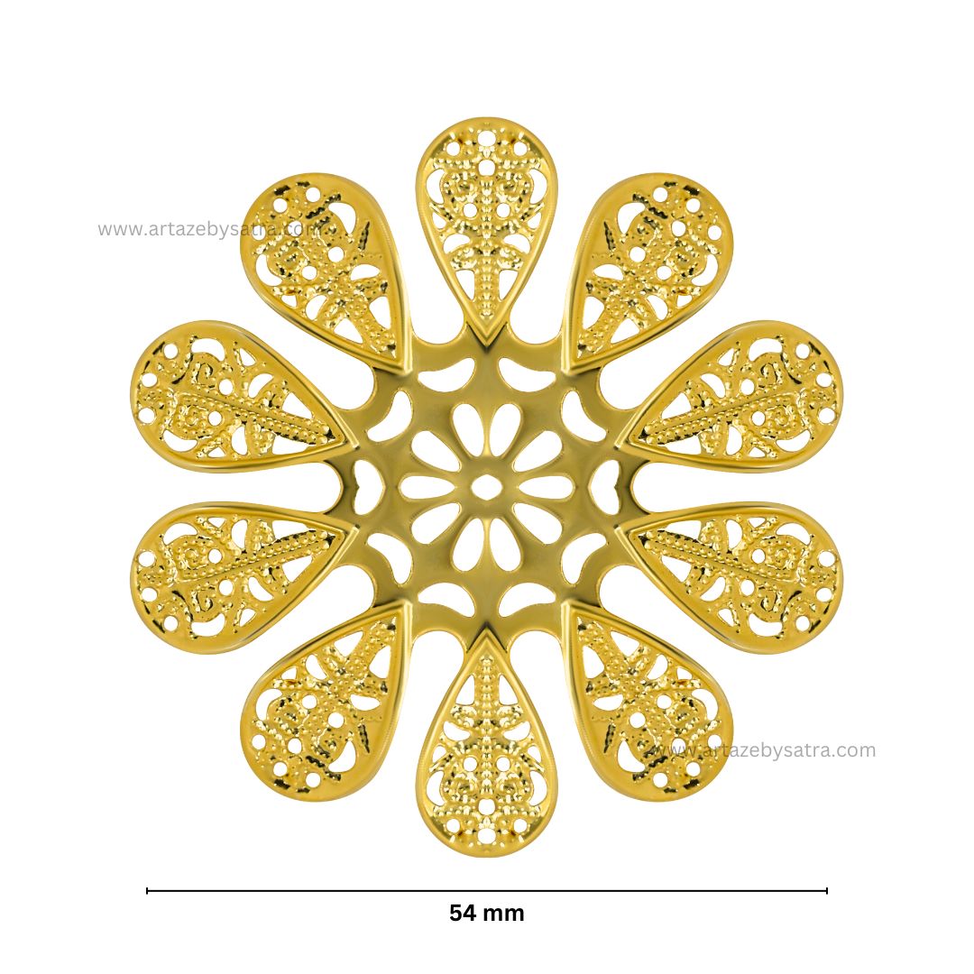 Metal Art Base | Size : 54mm | Qty : 100g | MA90