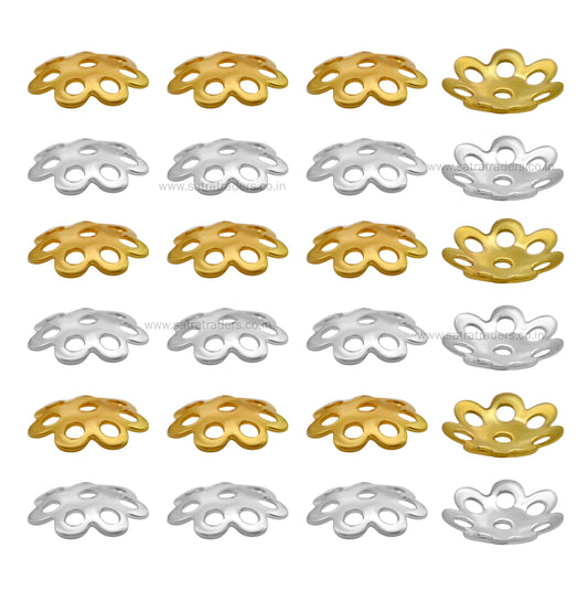 Designer Metal Beads Cap | Qty : 500g | MC11