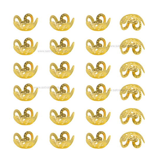 Designer Metal Beads Cap | Qty : 500g | MC05
