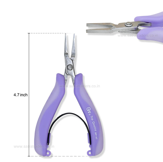 Flat Nose Jewelry Pliers | Qty : 1 | Size : 4.7-Inch | MP-92