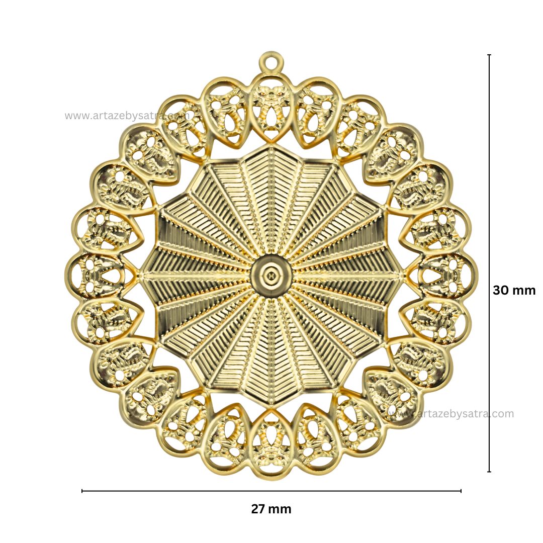 Metal Art Base | Size : 30mm | Qty : 100g | MA132