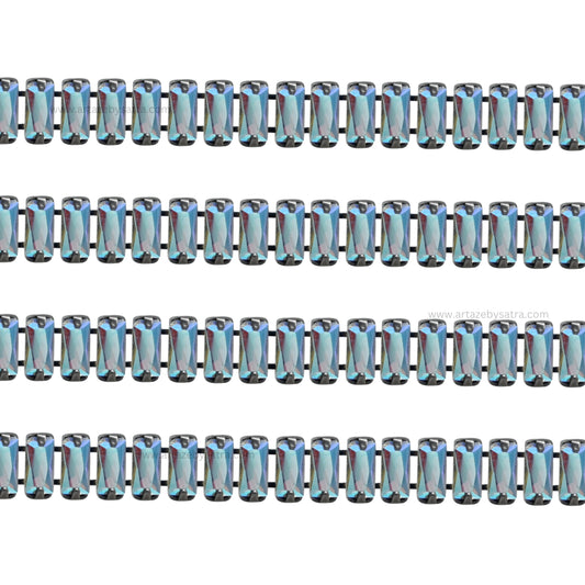 Rainbow Diamond Stone Chain | Qty : 1mtr | DC05