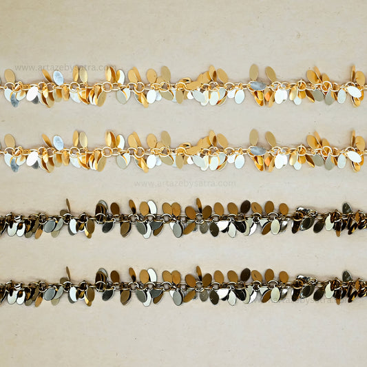 Oval Shape Iron Chain | Size : 18mm | Qty : 1mtr | IC24